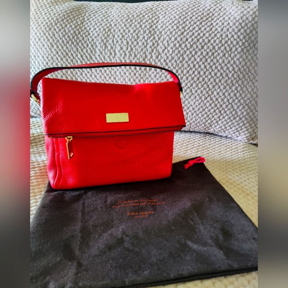 Red Kate Spade bag